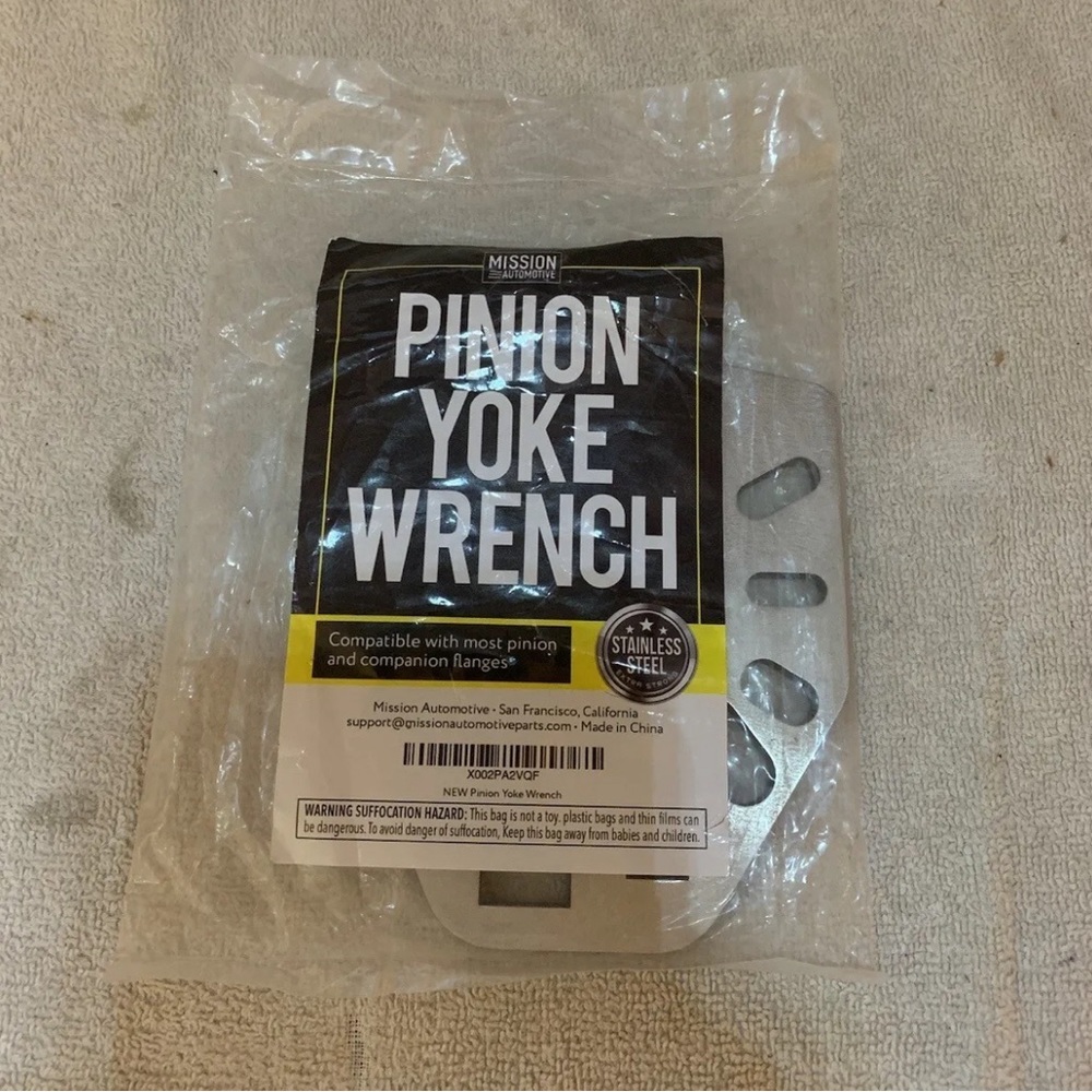 Pinion Yoke Wrench